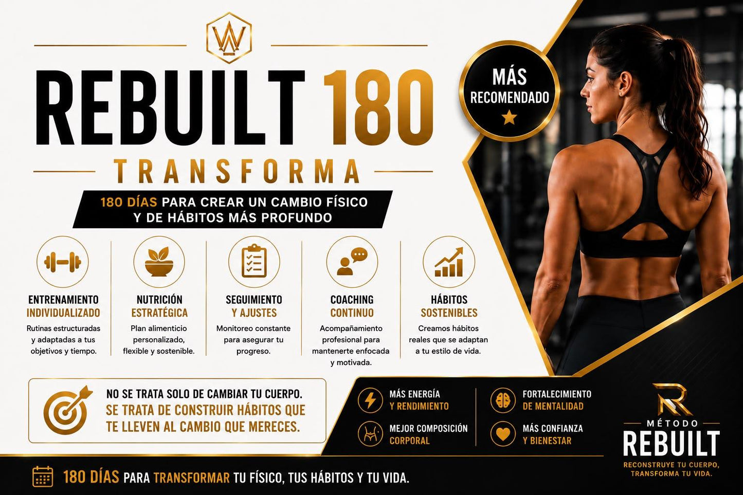 REBUILT 180 Transforma (6 meses)
